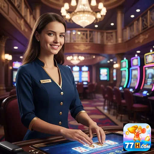 Cliente recebendo suporte VIP em cassino online